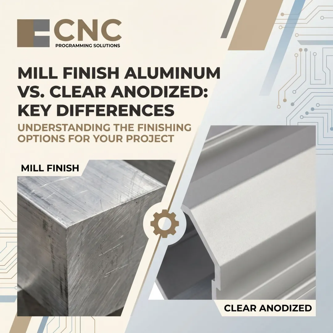 Mill Finish Aluminum vs. Clear Anodized: Key Differences