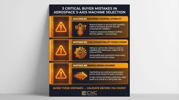 Three common aerospace 5-axis machine selection mistakes buyers should avoid