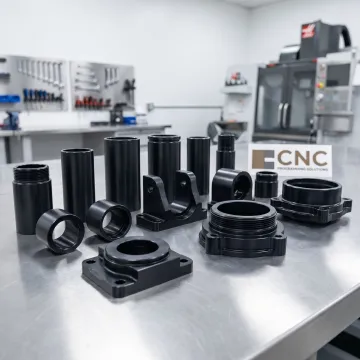 Hard coat anodized metal components