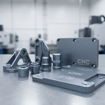 Aerospace metal parts with precision surface finishing