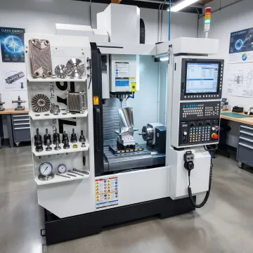 Precision CNC machining for clean energy parts