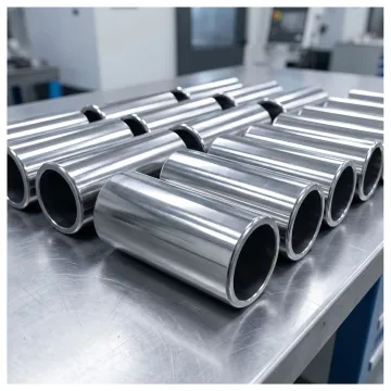 Finished steel tubes with smooth edges