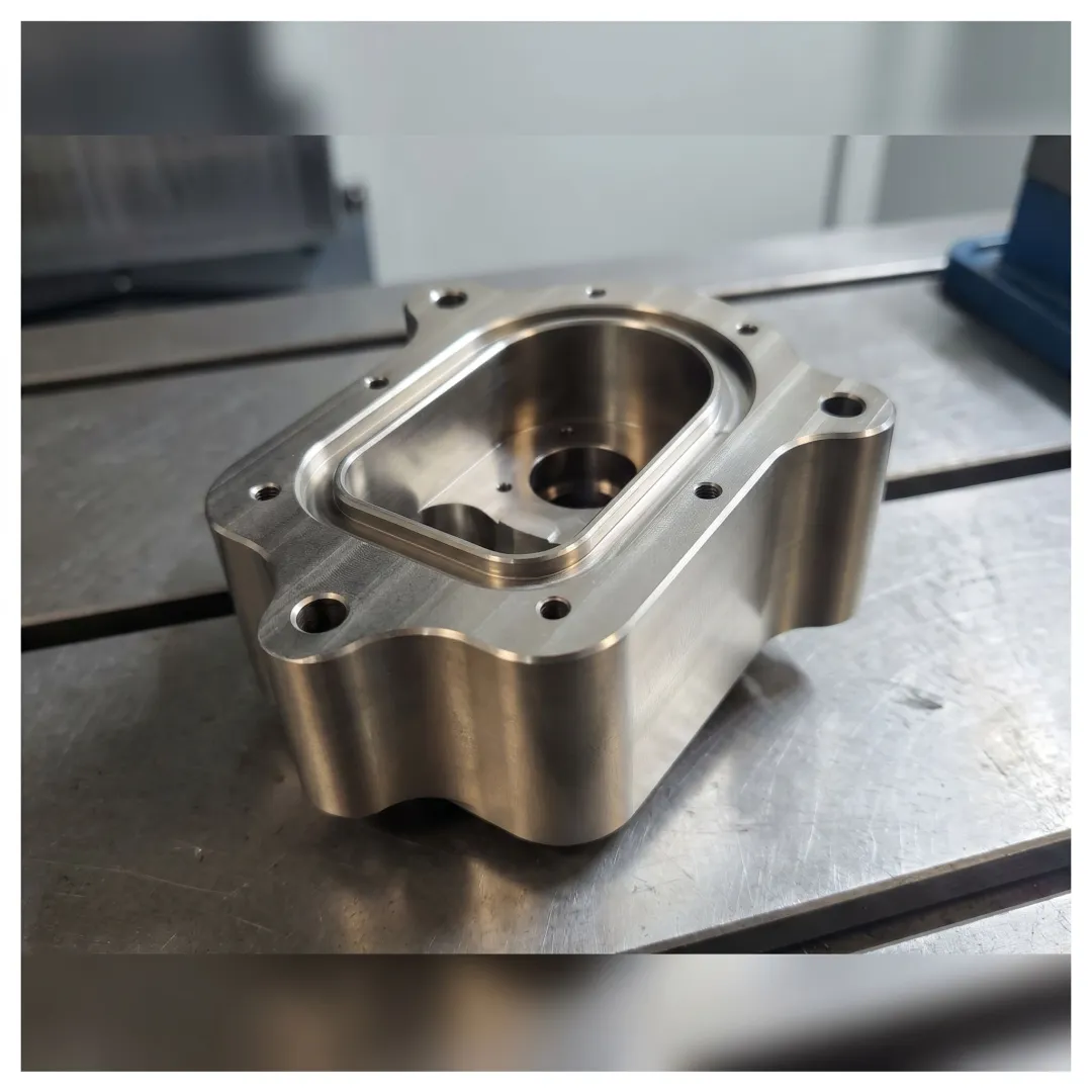 Finished Inconel precision machined part