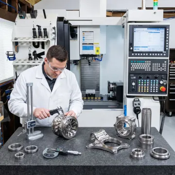 Aerospace machining process