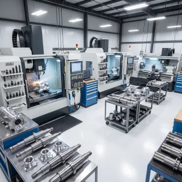 Precision CNC milling and turning shop