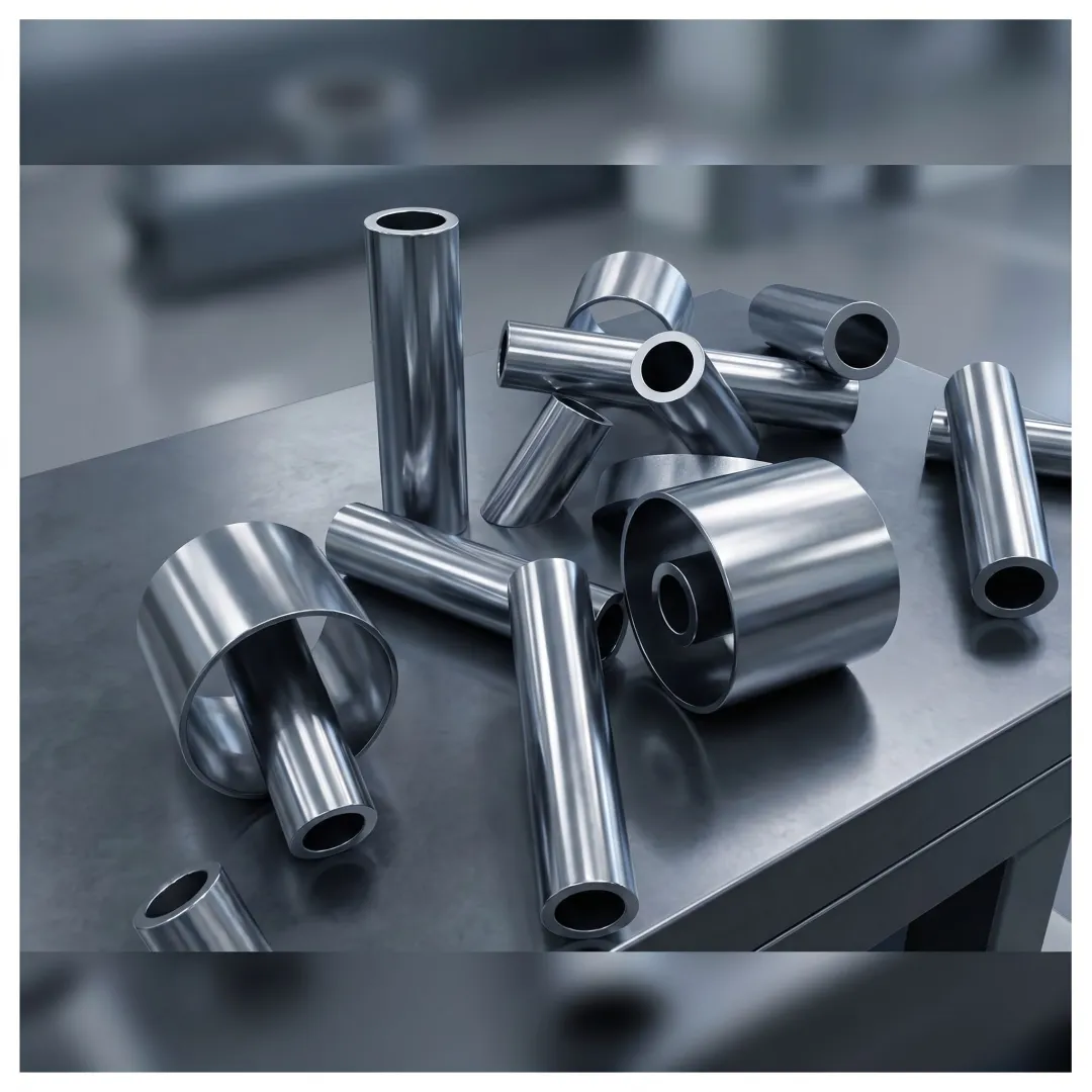 Precision machined parts after deburring