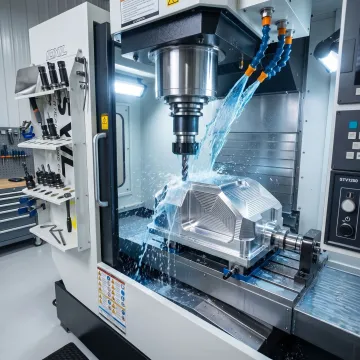 Precision CNC machining of defense components