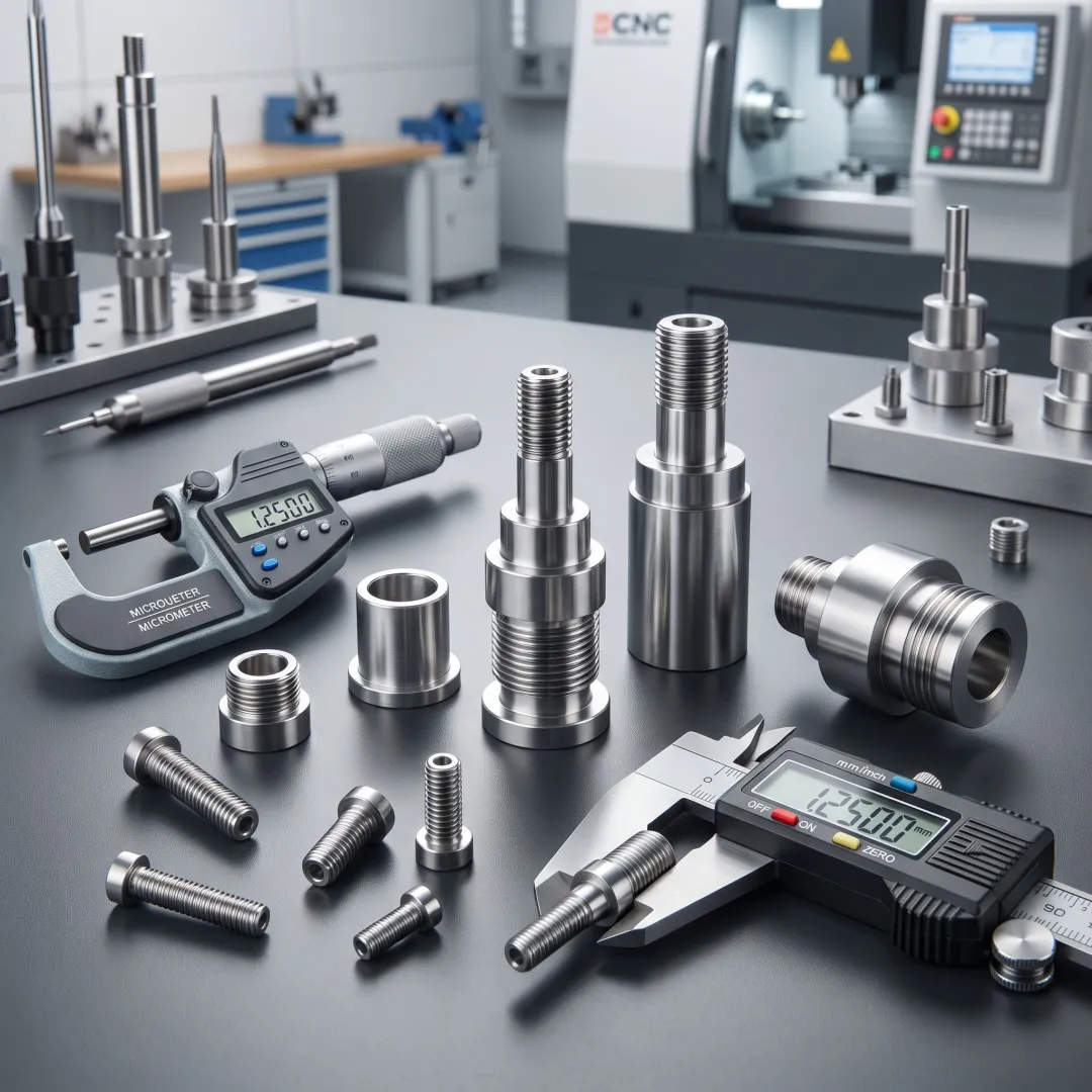Precision machined Swiss turned components