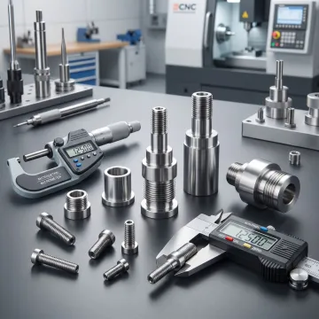 Precision machined Swiss turned components