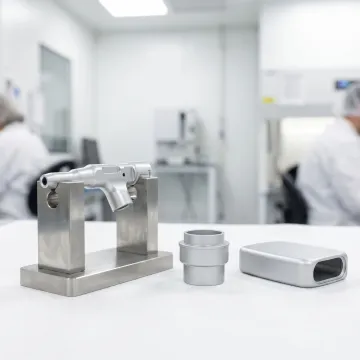 Medical device components with precision anodized finish