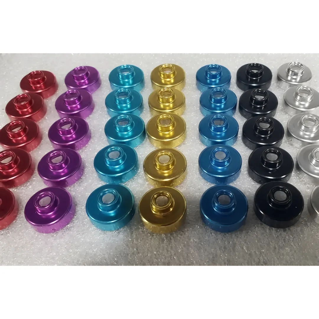 Sulfuric acid anodizing of aluminum parts