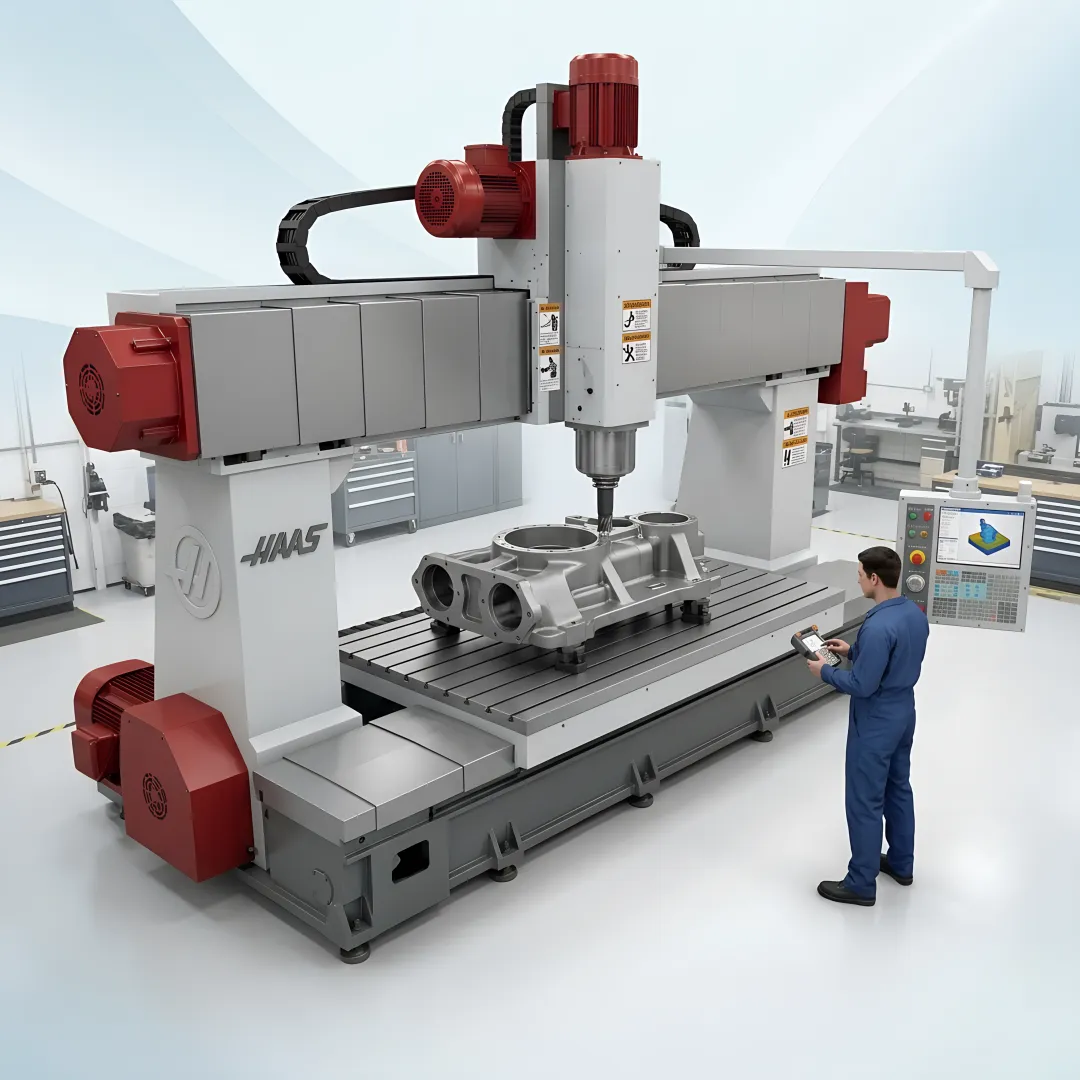 Precision cylinder head port machining