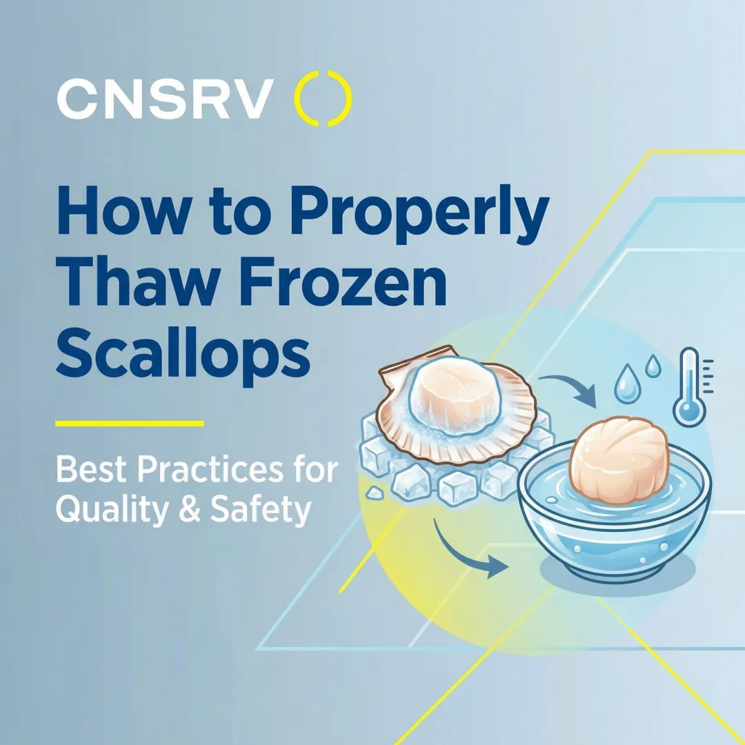 How to Properly Thaw Frozen Scallops