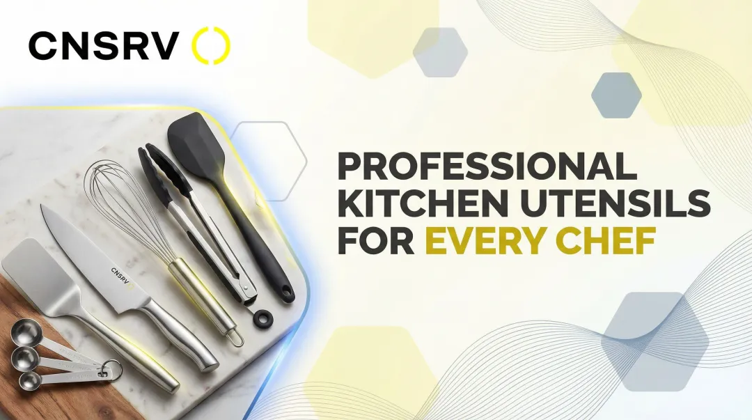 Cover image for Professional Kitchen Utensils for Every Chef