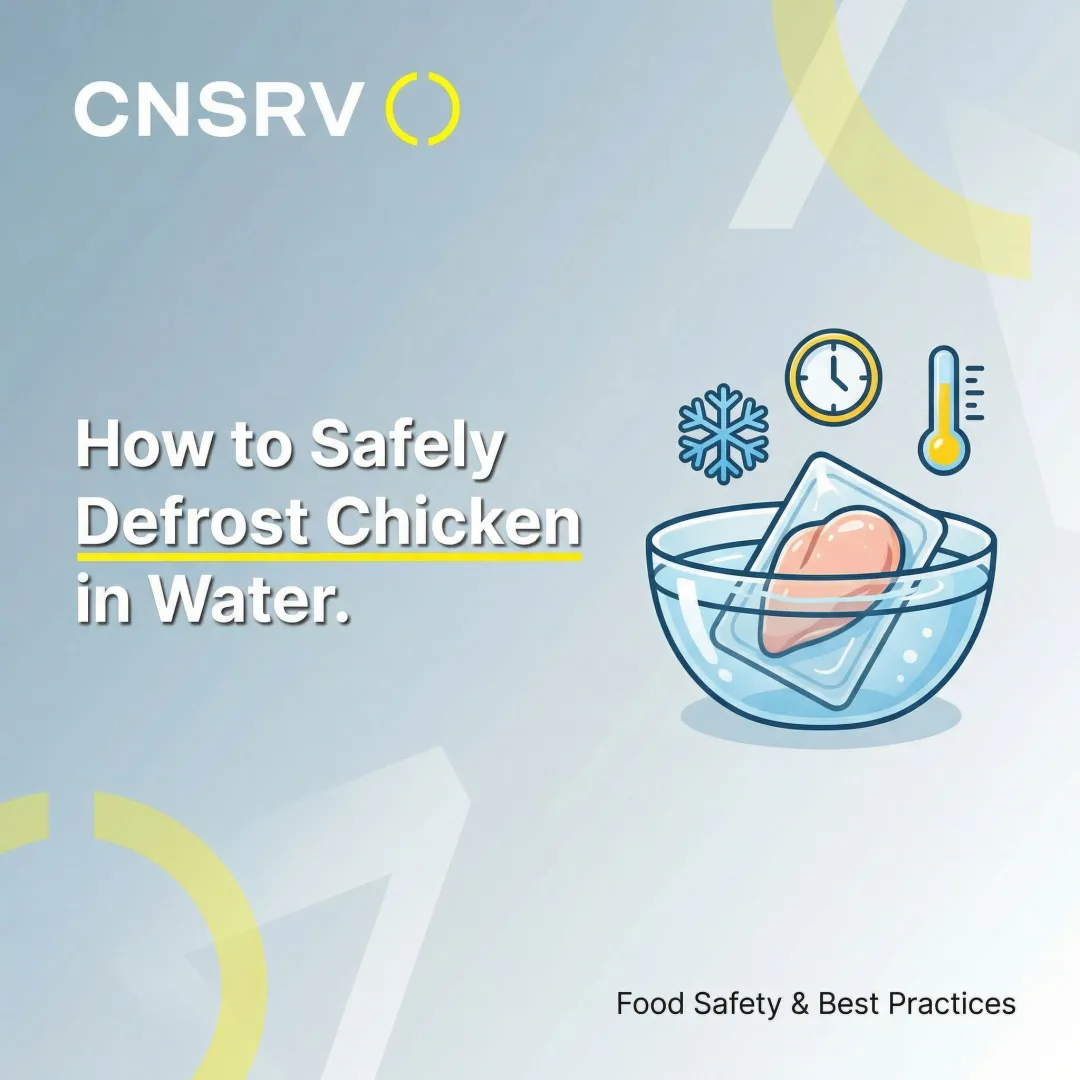 How to Safely Defrost Chicken in Water