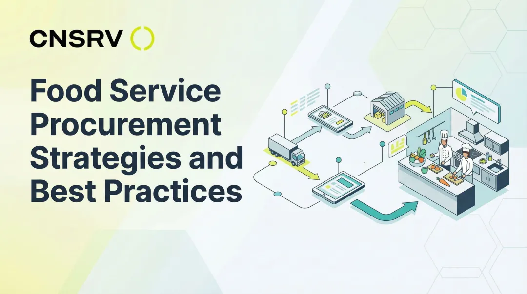 Cover image for Food Service Procurement Strategies and Best Practices