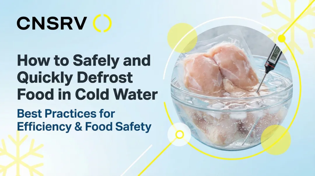 Cover image for How to Safely and Quickly Defrost Food in Cold Water