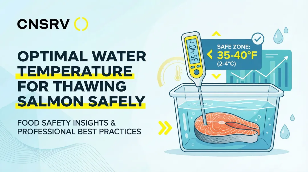 Cover image for Optimal Water Temperature for Thawing Salmon Safely