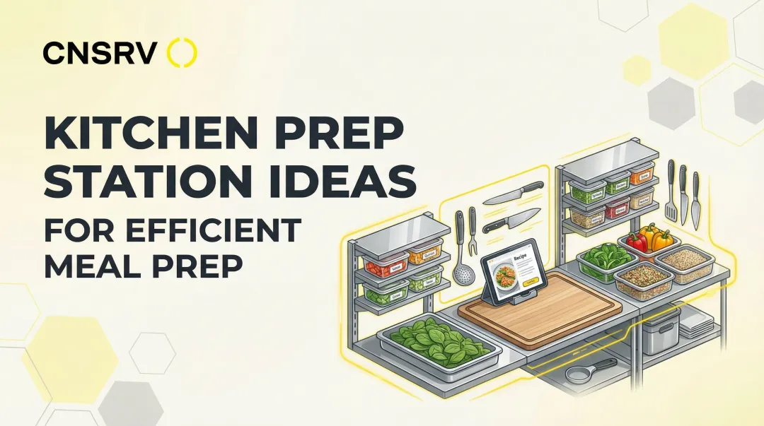 Cover image for Kitchen Prep Station Ideas for Efficient Meal Prep
