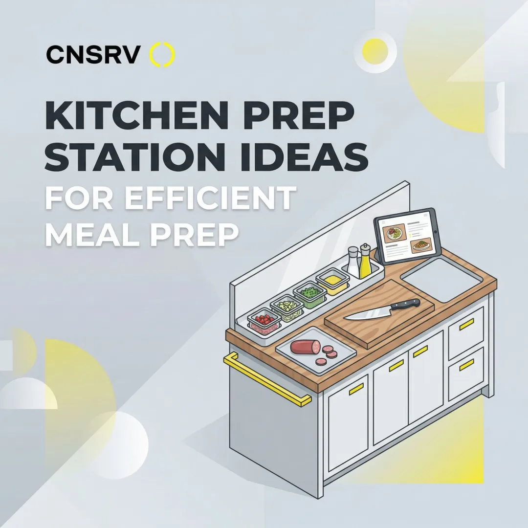 Kitchen Prep Station Ideas for Efficient Meal Prep