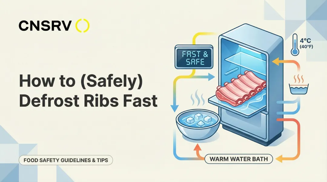 Cover image for How to (Safely) Defrost Ribs Fast