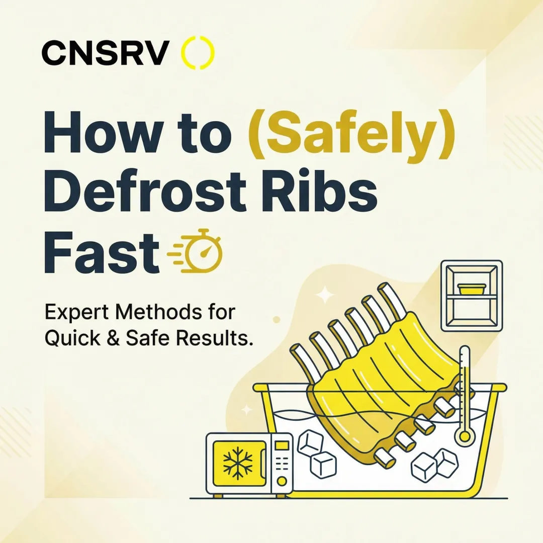 How to (Safely) Defrost Ribs Fast