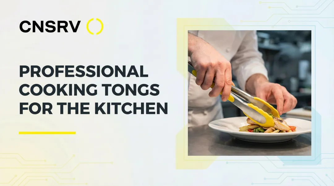 Cover image for Professional Cooking Tongs for the Kitchen