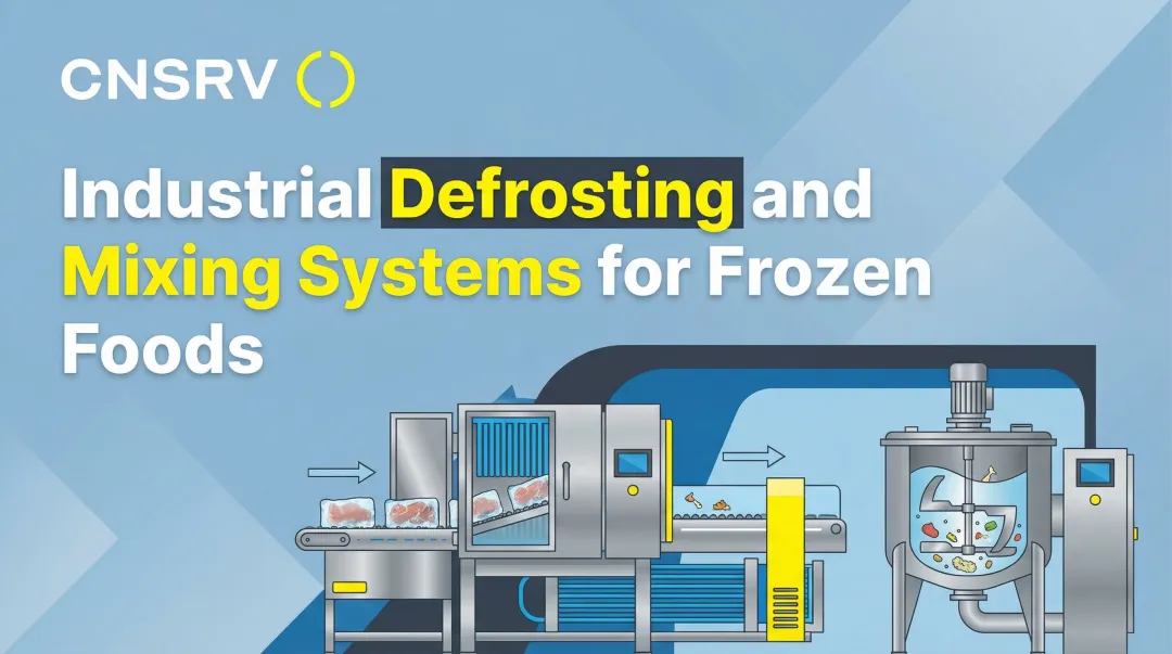 Cover image for Industrial Defrosting and Mixing Systems for Frozen Foods