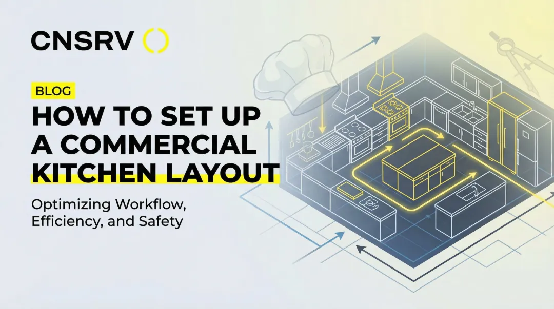 Cover image for How to Set Up a Commercial Kitchen Layout