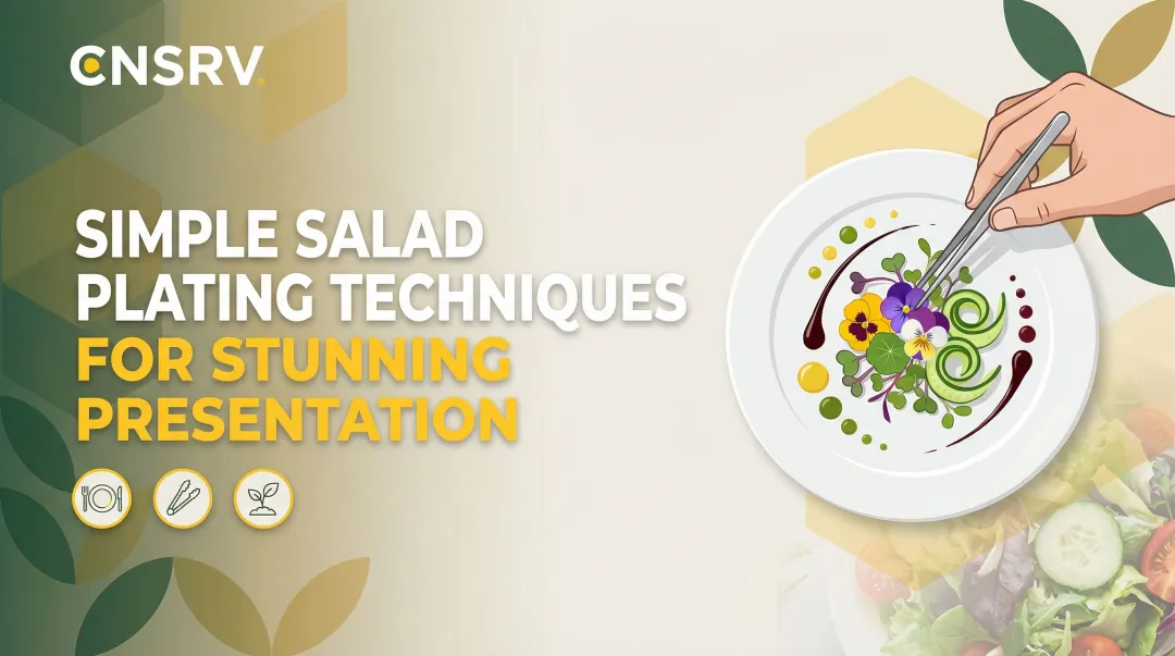 Cover image for Simple Salad Plating Techniques for Stunning Presentation