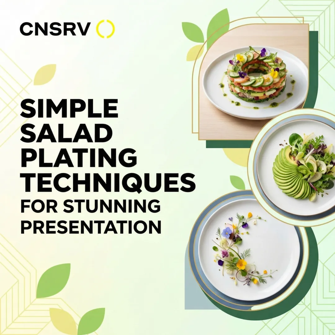 Simple Salad Plating Techniques for Stunning Presentation