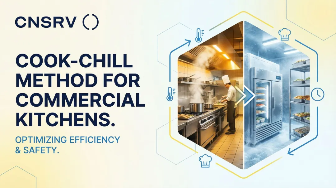 Cook-Chill Method for Commercial Kitchens