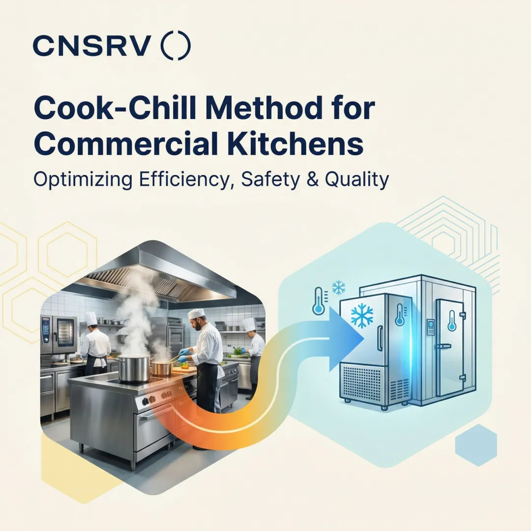 Cook-Chill Method for Commercial Kitchens