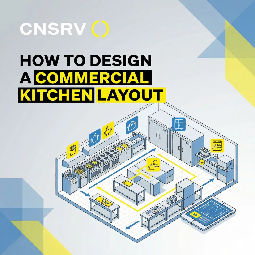 How to Design a Commercial Kitchen Layout