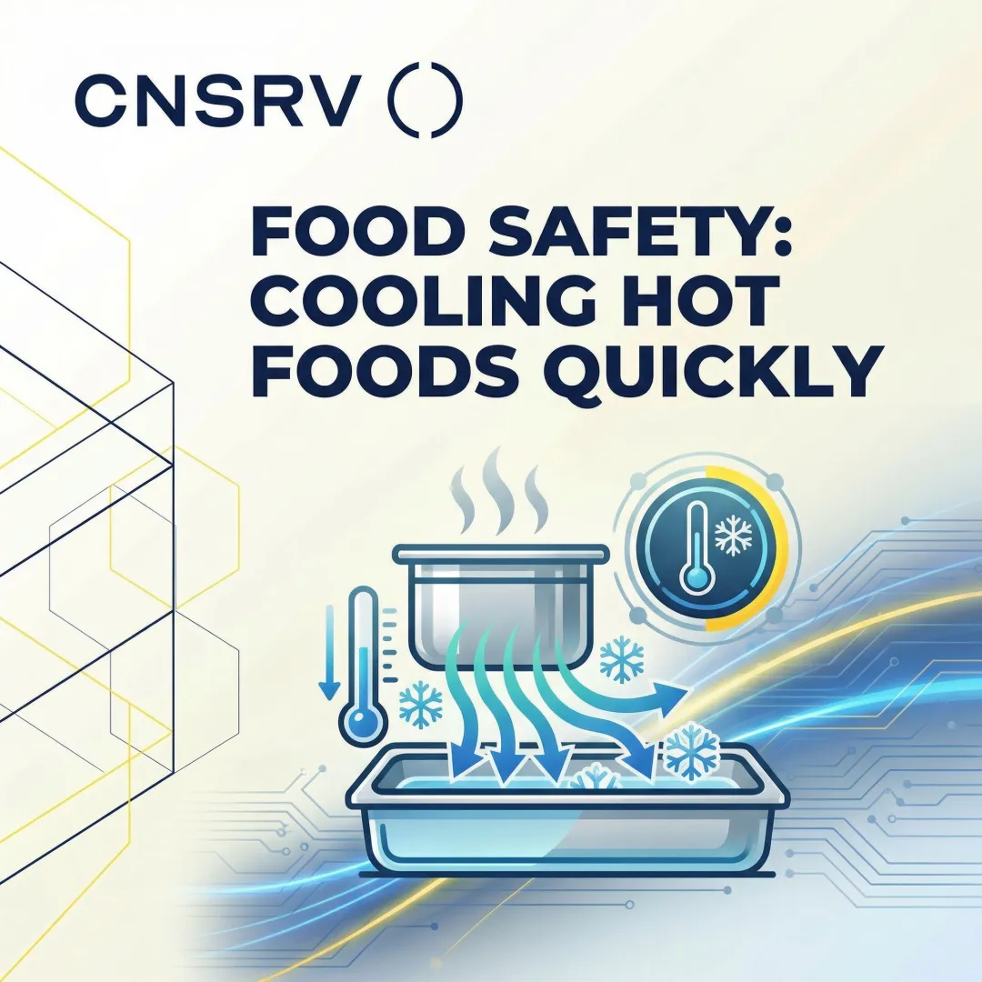 Food Safety: Cooling Hot Foods Quickly
