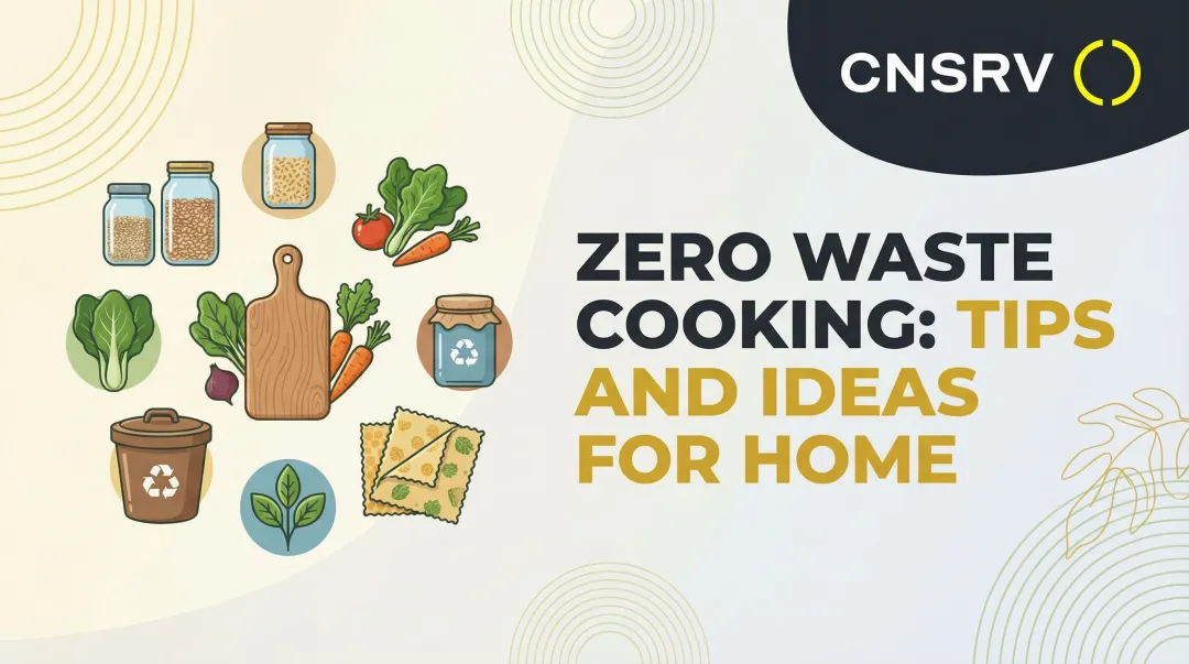 Cover image for Zero Waste Cooking: Tips and Ideas for Home