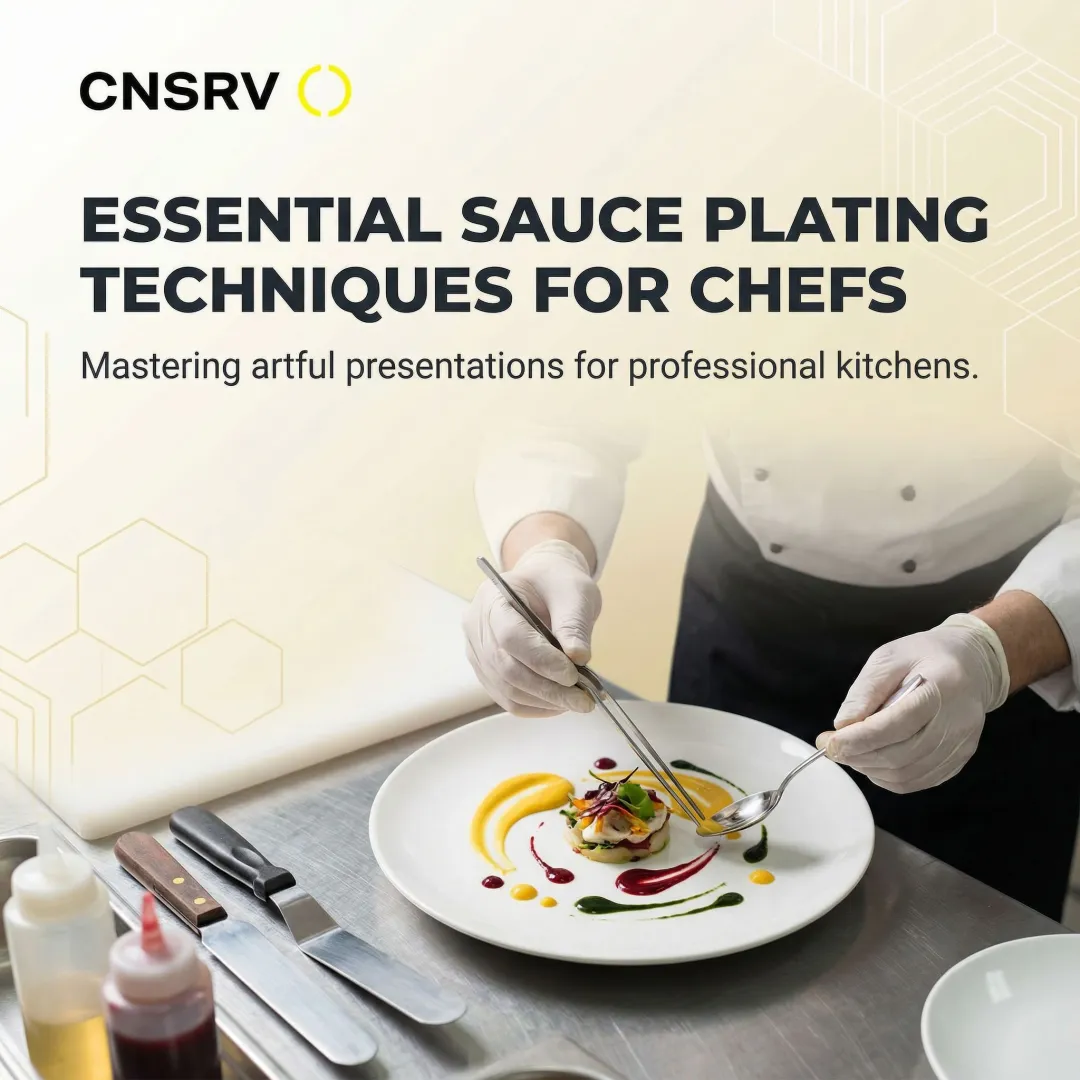 Essential Sauce Plating Techniques for Chefs