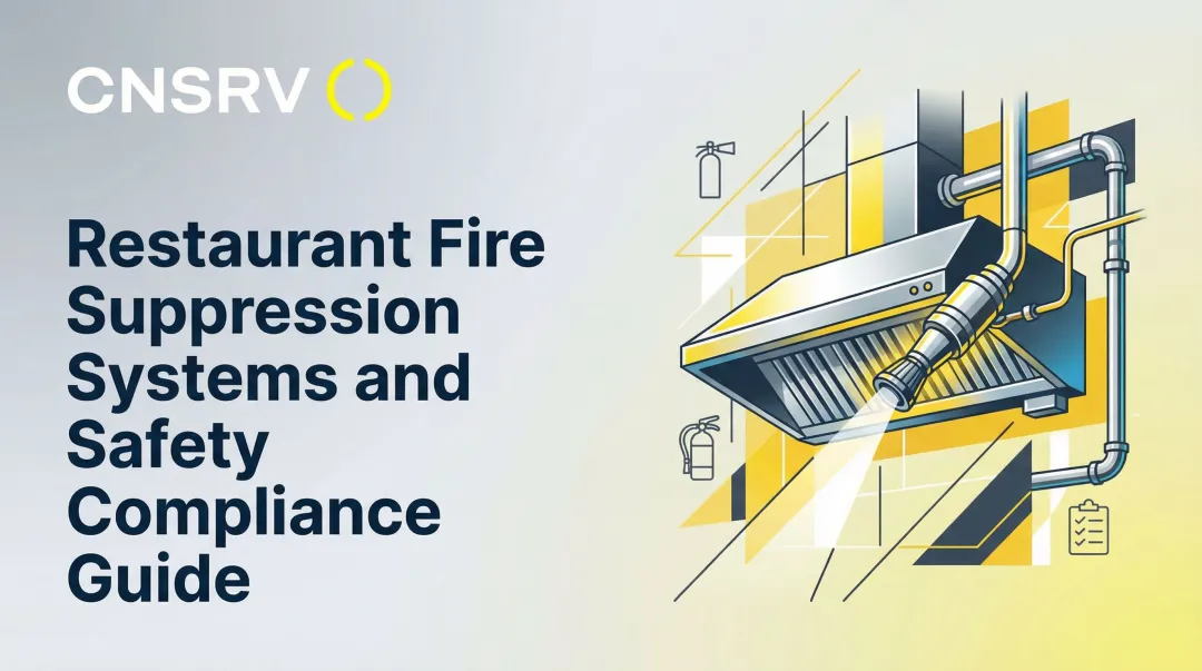 Cover image for Restaurant Fire Suppression Systems and Safety Compliance Guide
