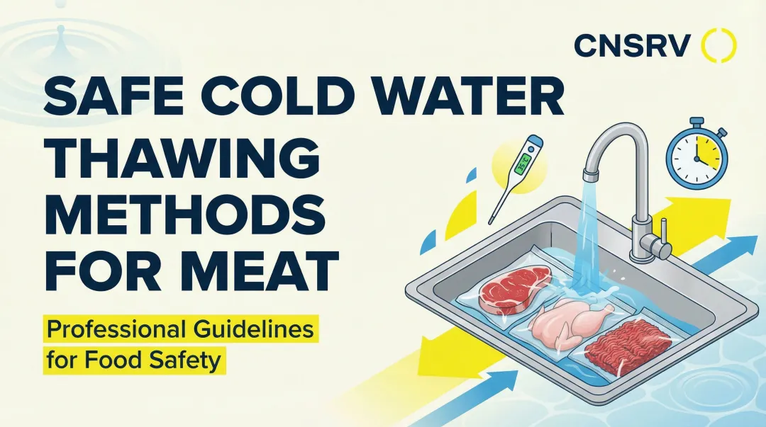 Cover image for Safe Cold Water Thawing Methods for Meat