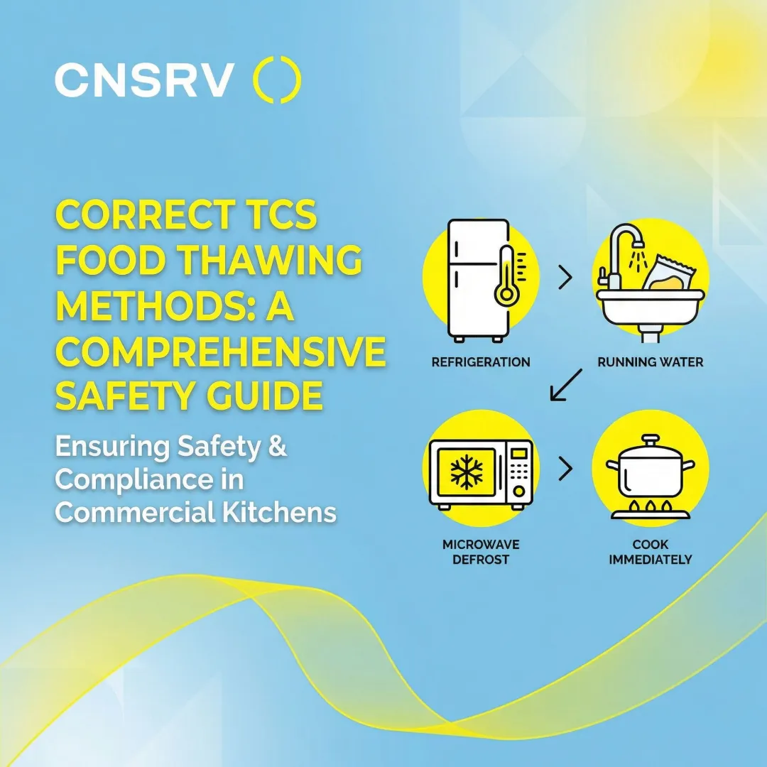 Correct TCS Food Thawing Methods: A Comprehensive Safety Guide
