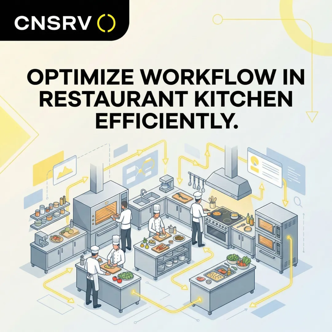 Optimize Workflow in Restaurant Kitchen Efficiently