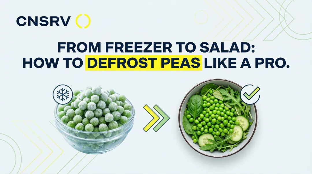 Cover image for From Freezer to Salad: How to Defrost Peas Like a Pro