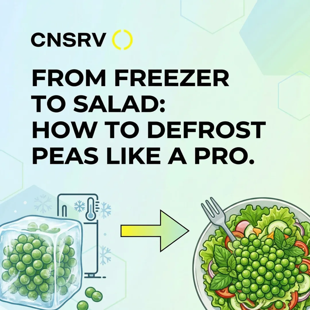 From Freezer to Salad: How to Defrost Peas Like a Pro