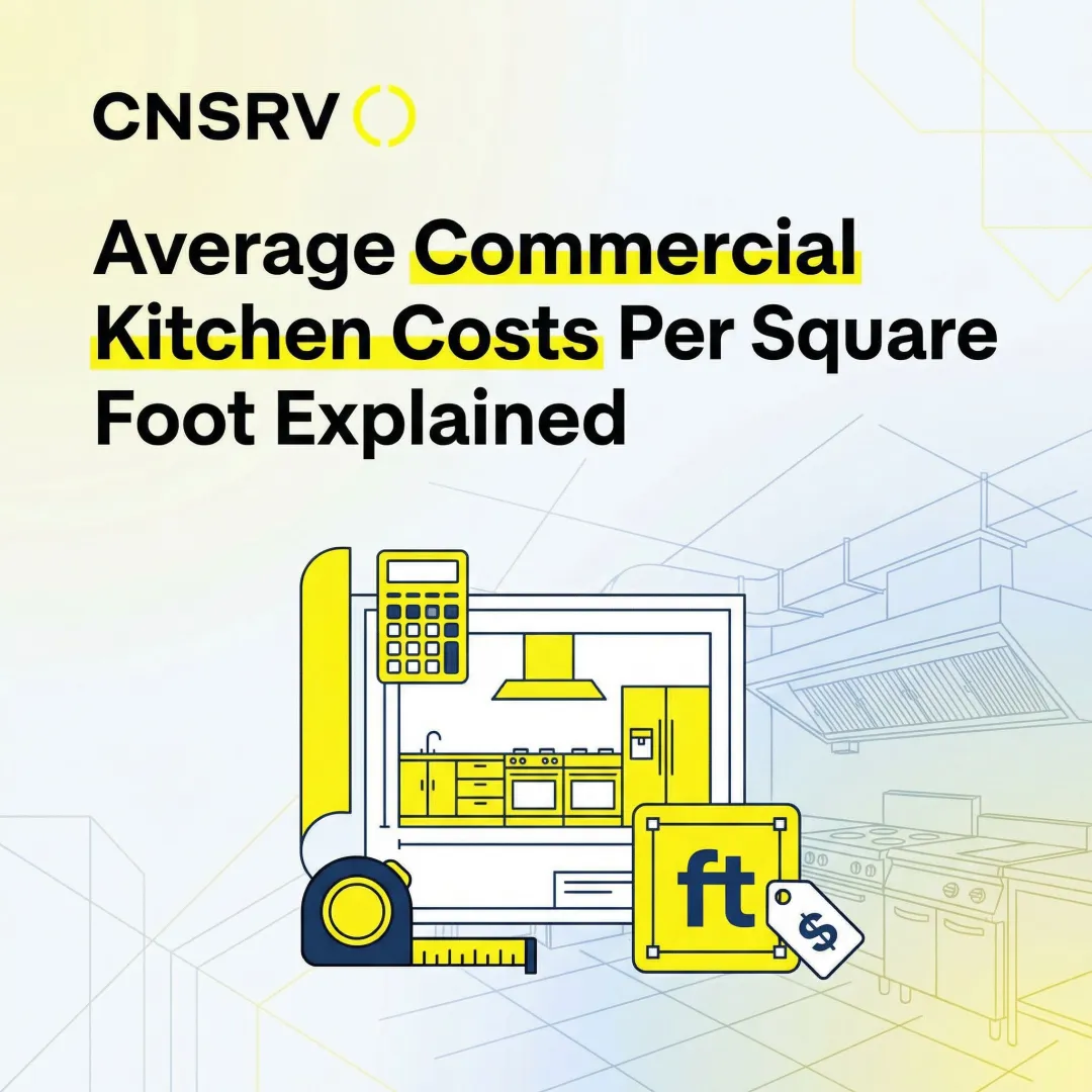 Average Commercial Kitchen Costs Per Square Foot Explained