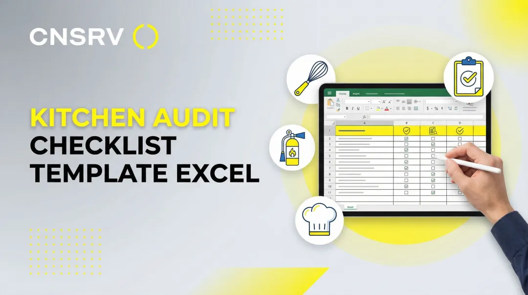 Cover image for Kitchen Audit Checklist Template Excel