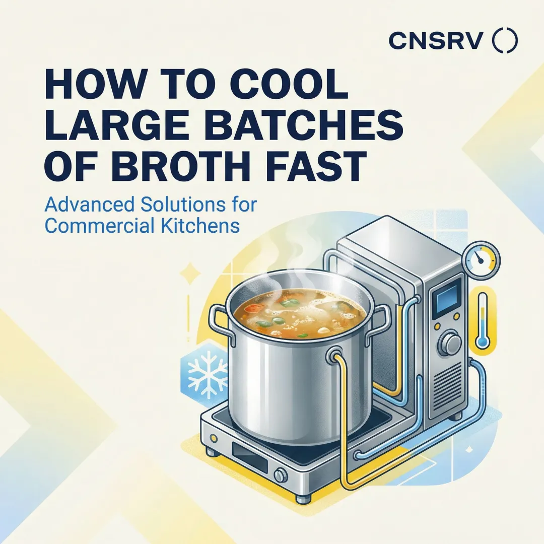 How to Cool Large Batches of Broth Fast