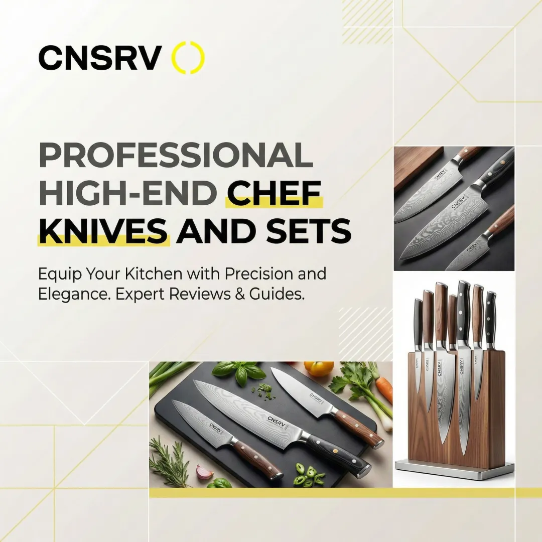 Professional High-End Chef Knives and Sets