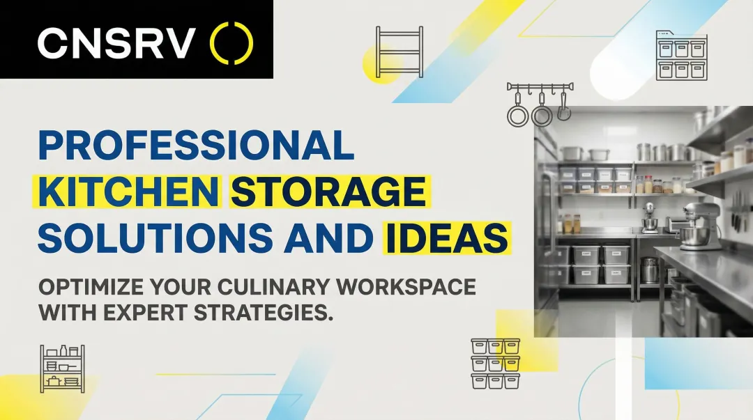 Cover image for Professional Kitchen Storage Solutions and Ideas