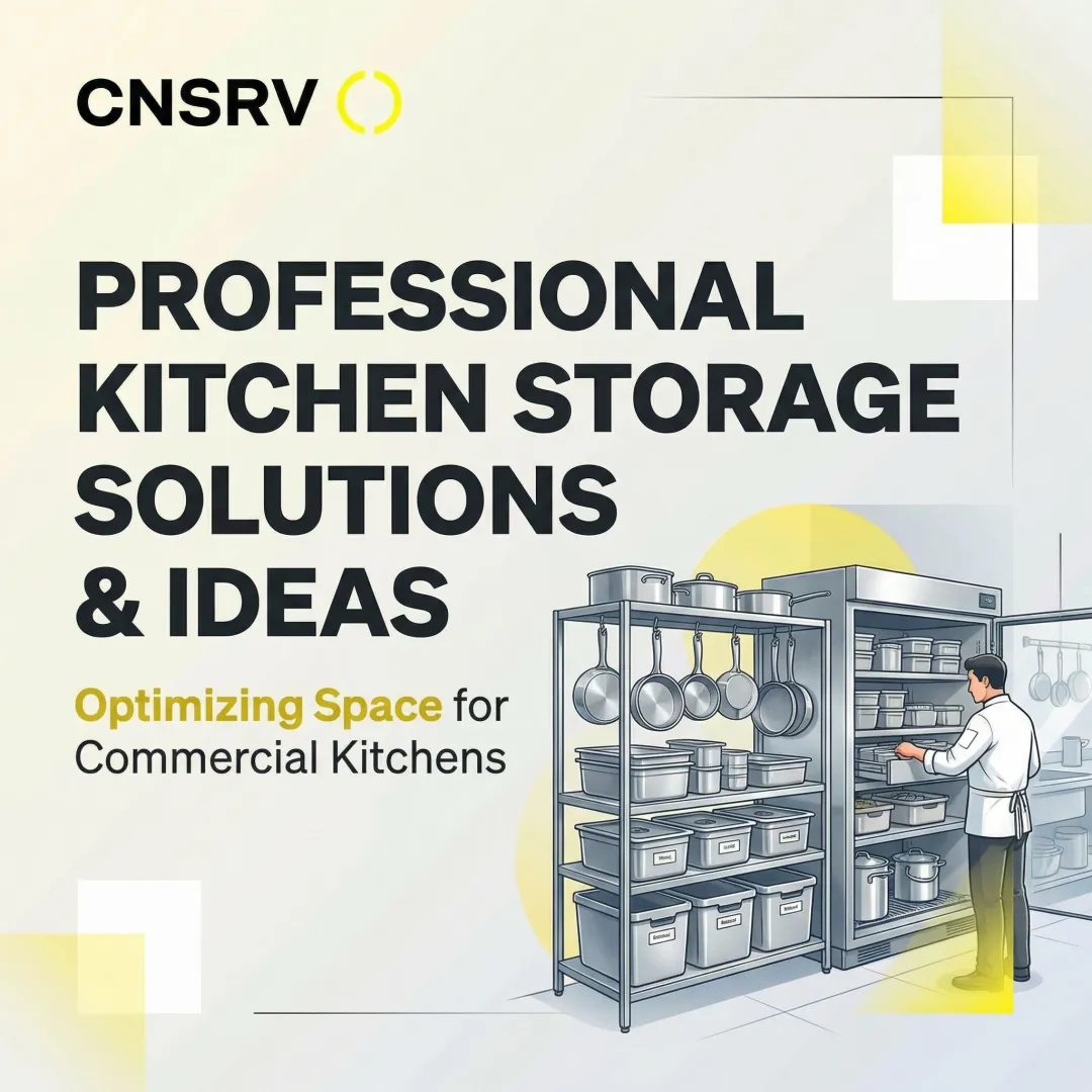 Professional Kitchen Storage Solutions and Ideas