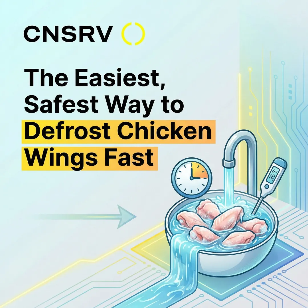 The Easiest, Safest Way to Defrost Chicken Wings Fast